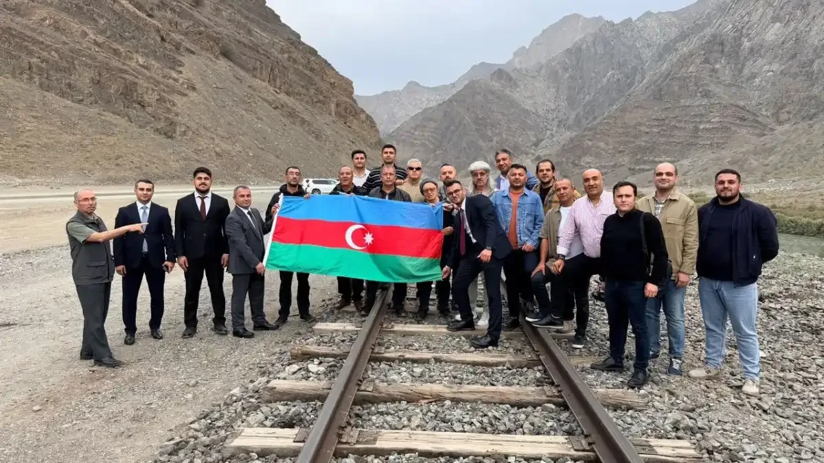 Zengezur Koridoru'nda demir yolu çalışmaları sürüyor