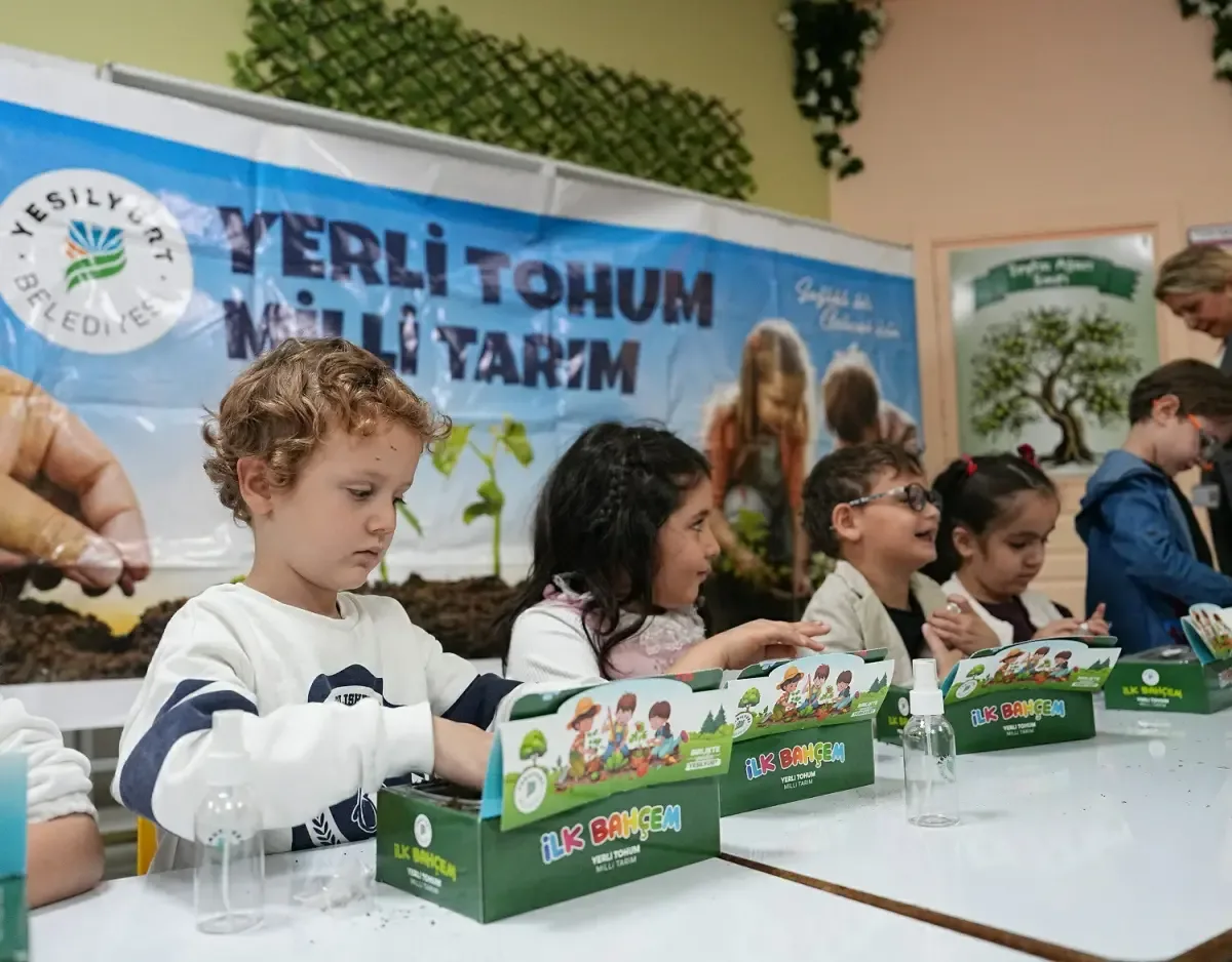 Malatya’da minik öğrencilere yerli tohum eğitimi