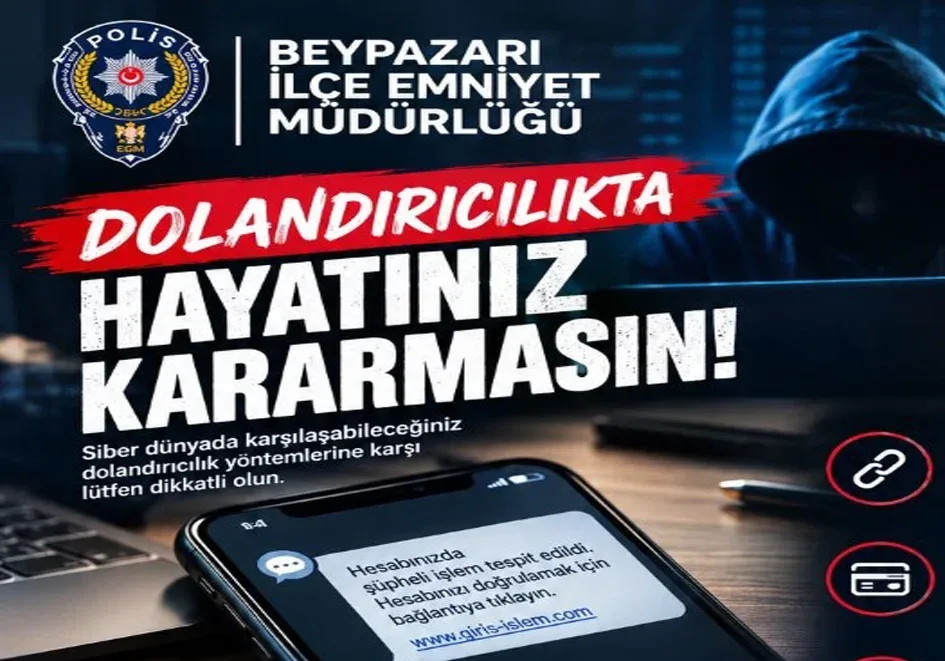 Beypazarı'nda 117 dolandırıcılık olayı yaşandı, emniyet müdür uyardı