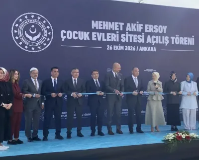 Pursaklar’da Mehmet Akif Ersoy Çocuk Evleri Sitesi hizmete açıldı