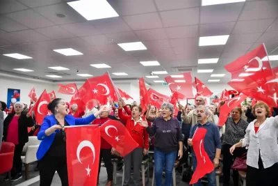 ABB Batıkent Emekliler Lokali’nde Cumhuriyet coşkusu